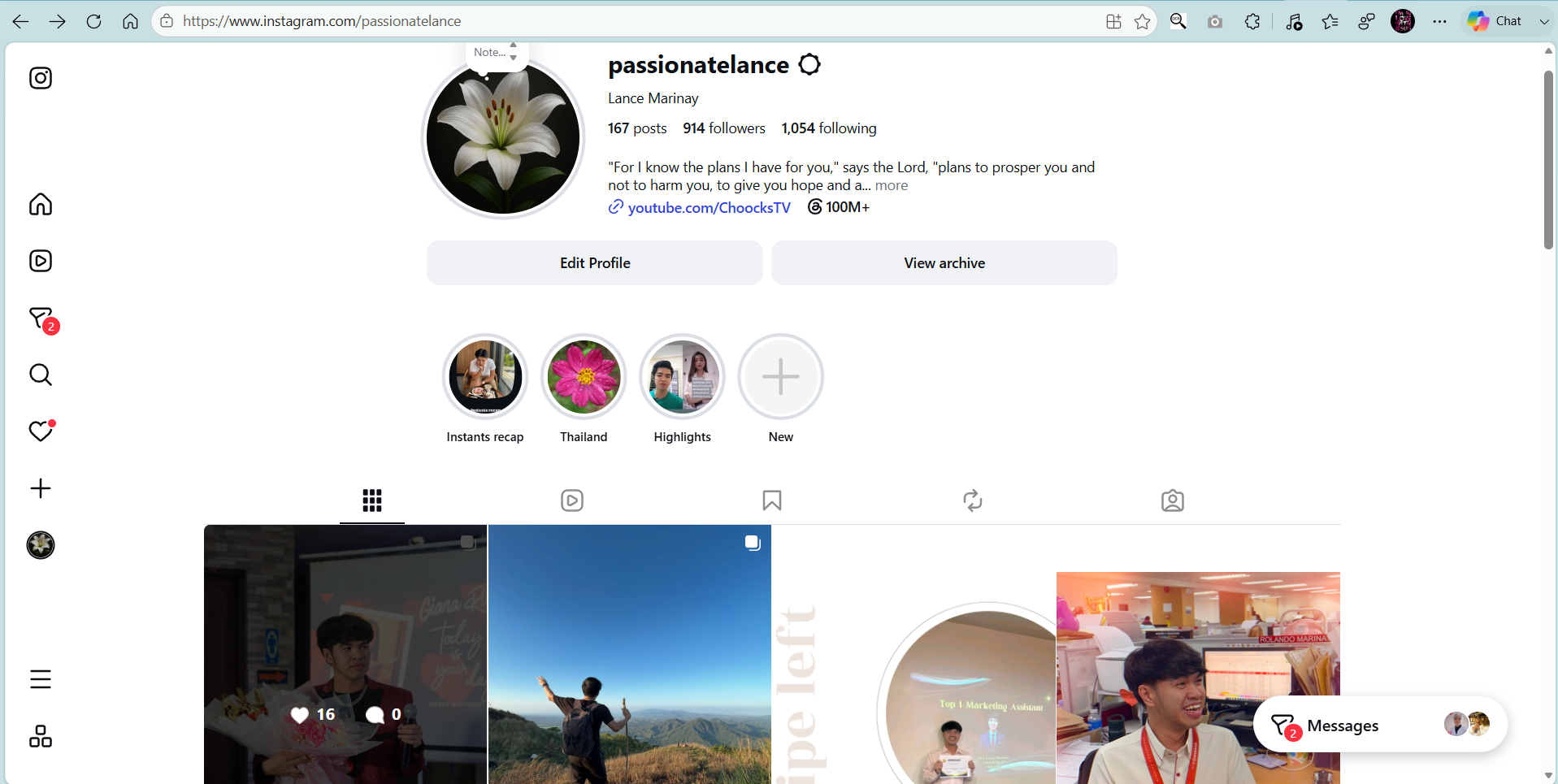 Instagram Profile